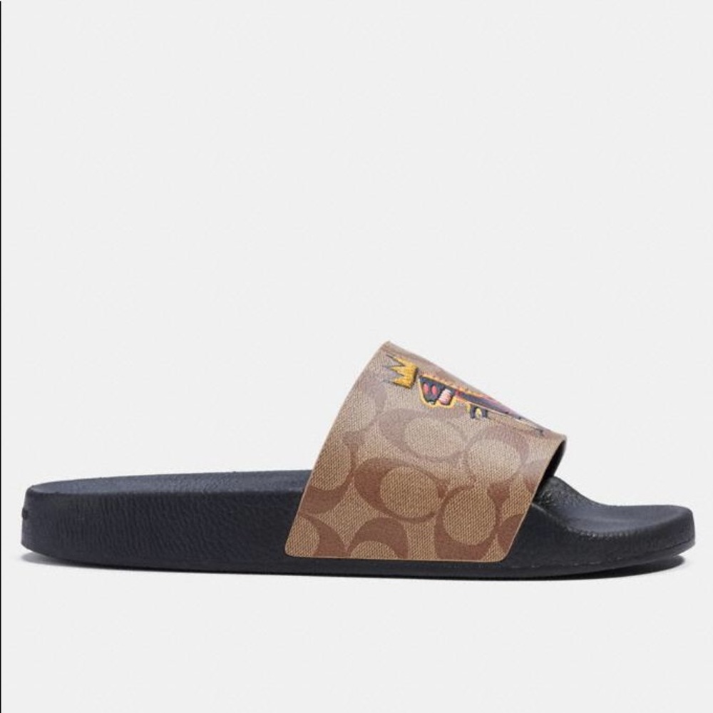 Coach x Jean-Michel Basquiat Slide - Picture 2 of 6